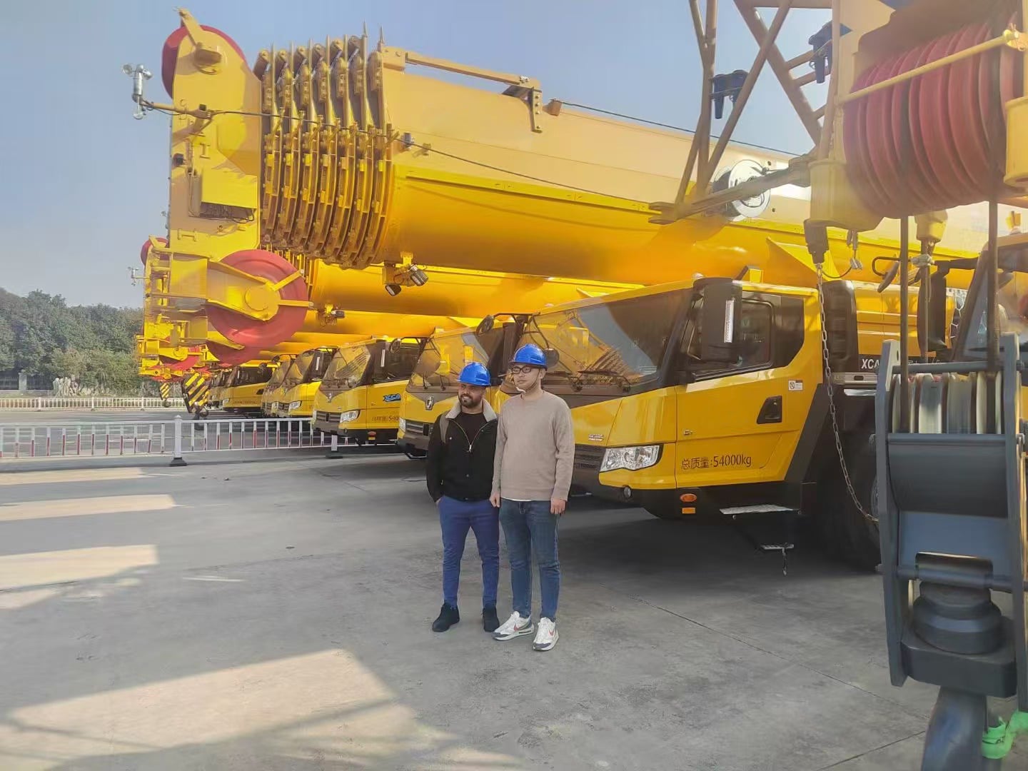 Used XCG XCA 220-ton crane