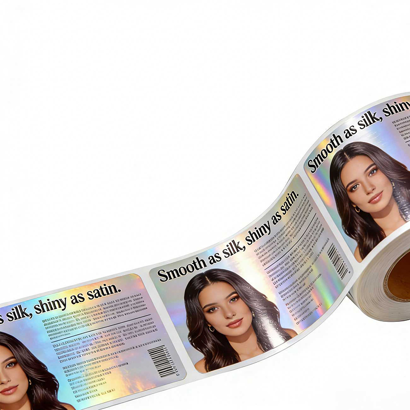 Waterproof BOPP Hair Conditioner Bottle Labels Manufacturer