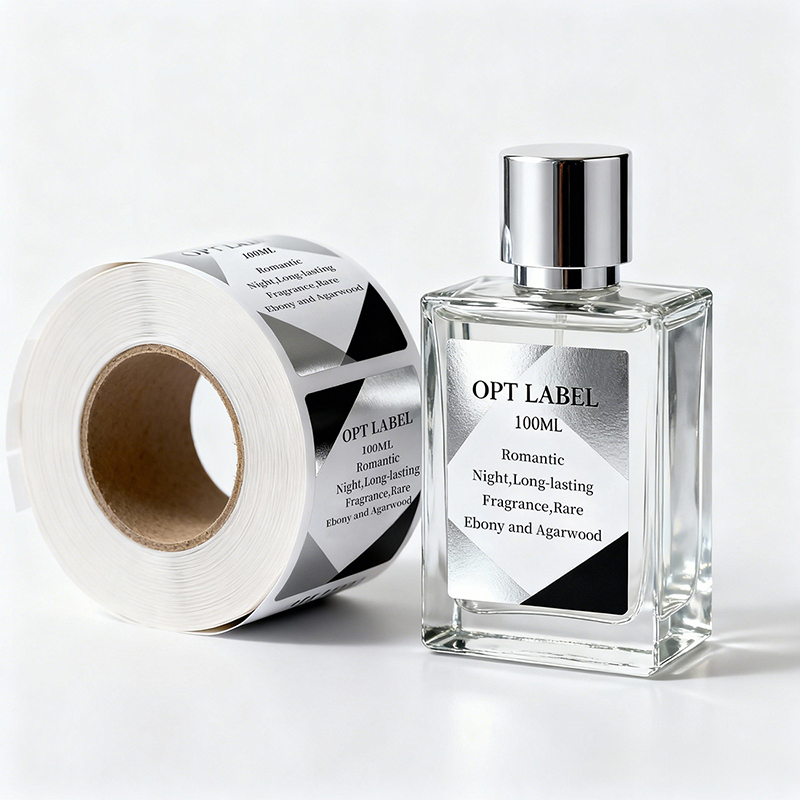 Custom BOPP Perfume Bottle Labels for Fragrance Packaging