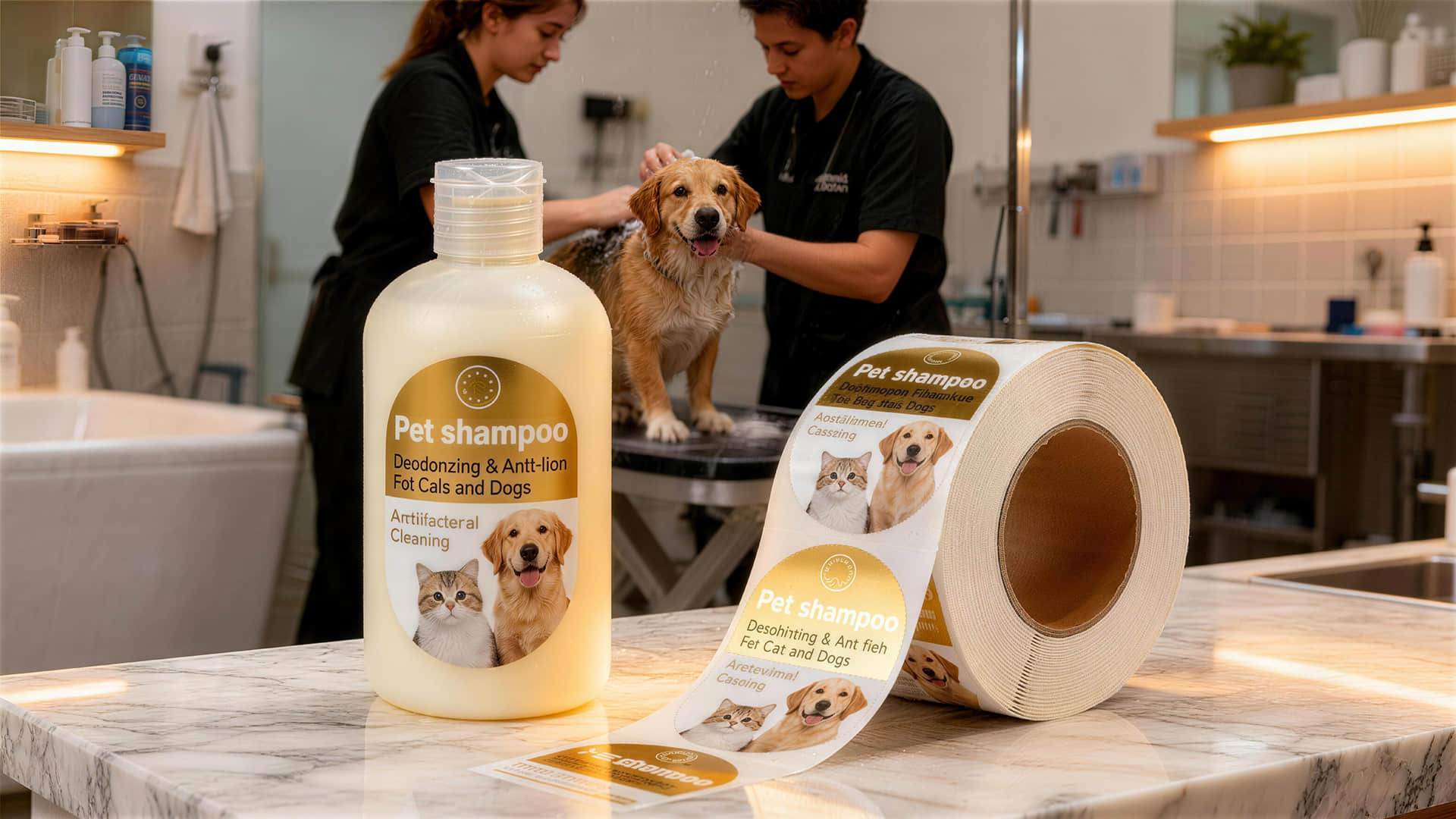 Roll Label-Pet Supplies Label
