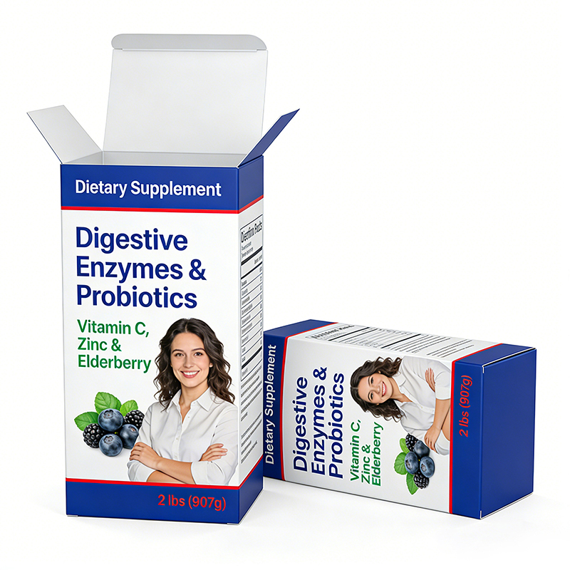 Custom Printed Vitamin & Supplement Packaging Boxes Supplier