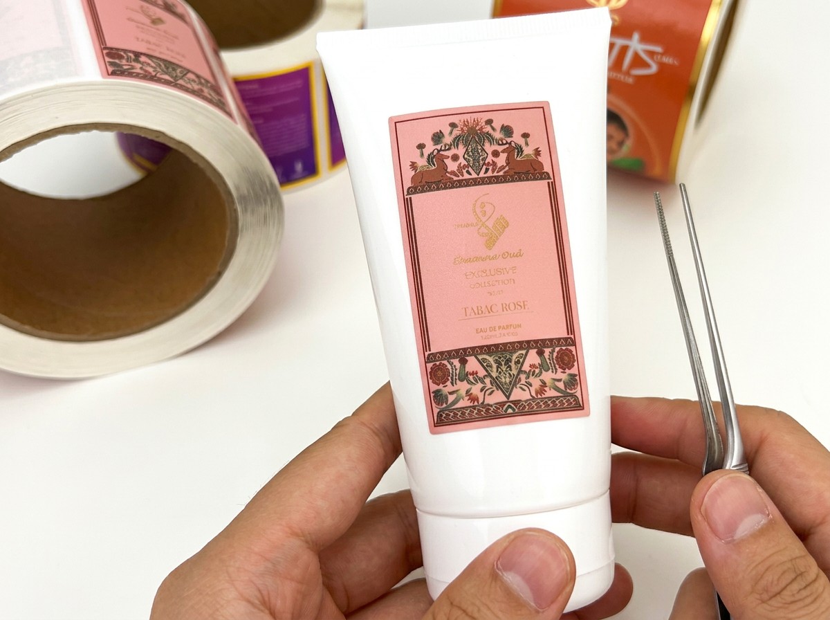 Cosmetics Daily Necessities - Makeup Label Video