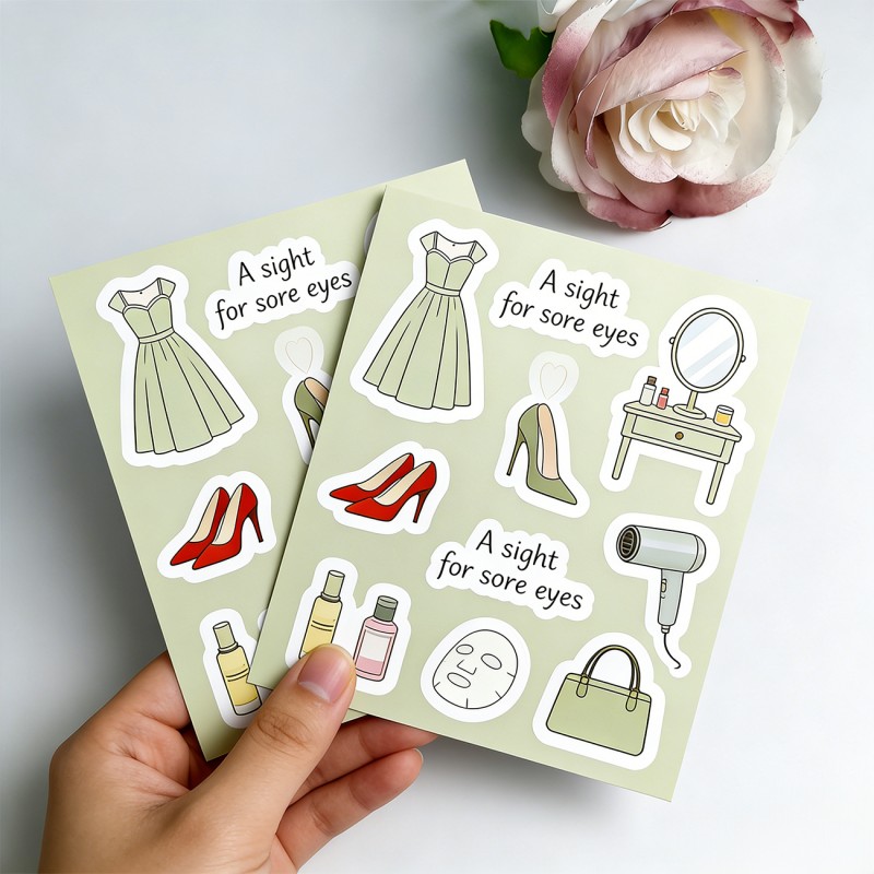 Journal & Planner Kiss-Cut Sticker Sheets Manufacturer