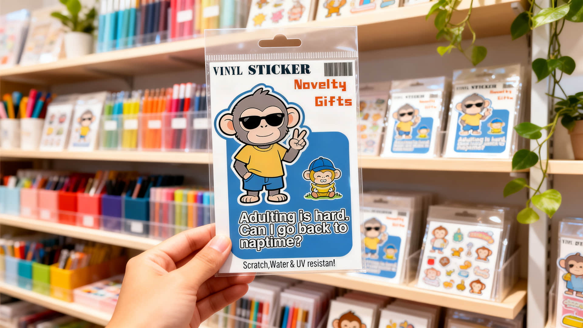 Custom Sticker Packaging Bags