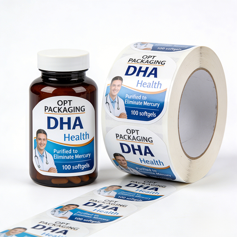 Supplement Powder Labels for Functional Food Packaging