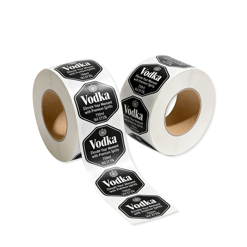 Vinyl Vodka Bottle Labels for Spirits Manufacturer