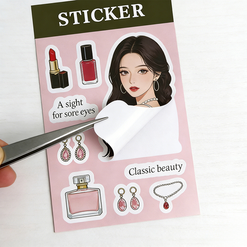 Wholesale Waterproof Kiss-Cut Die-Cut Sticker Sheets