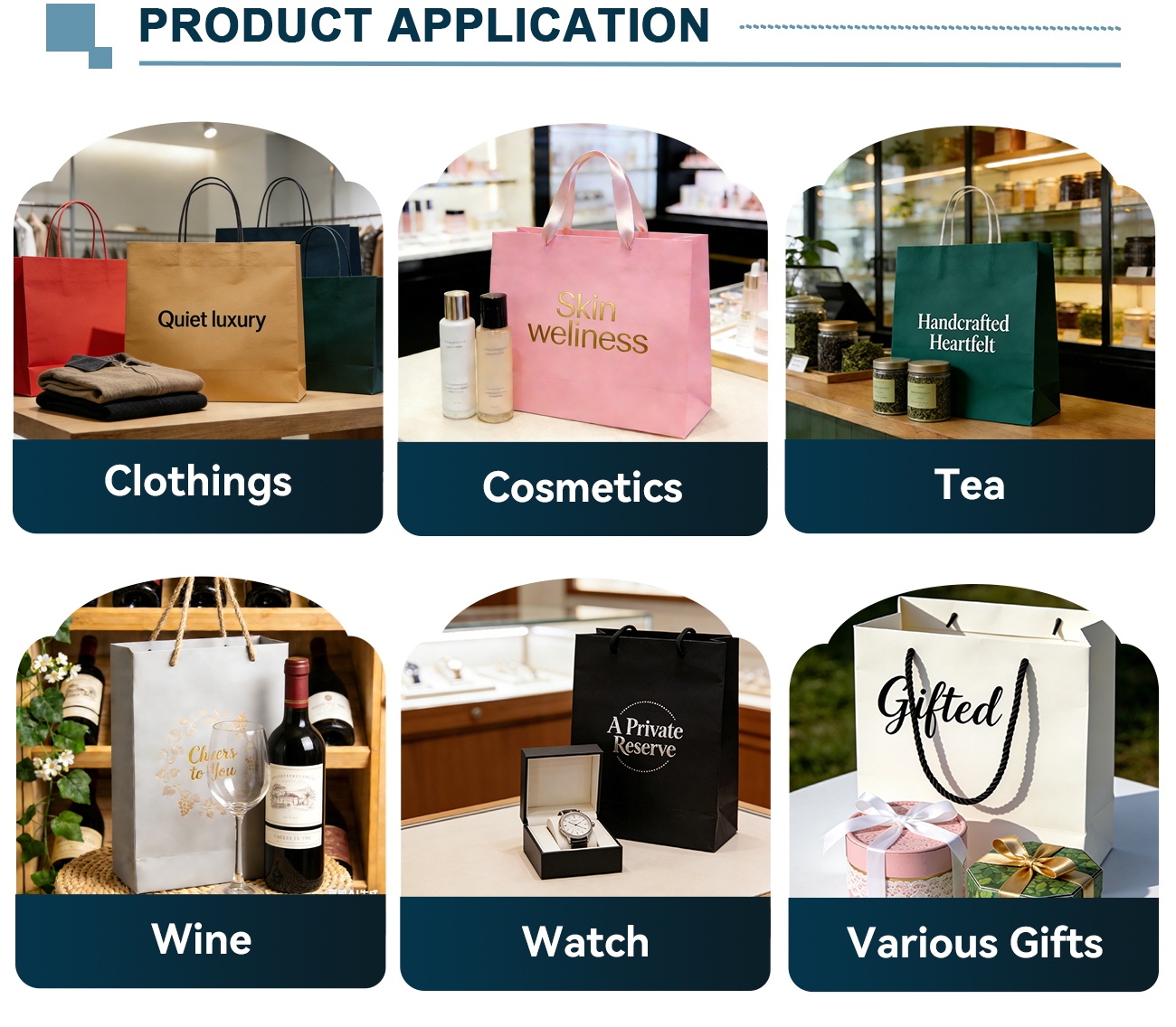 Kraft packaging bags with reinforced construction for durability