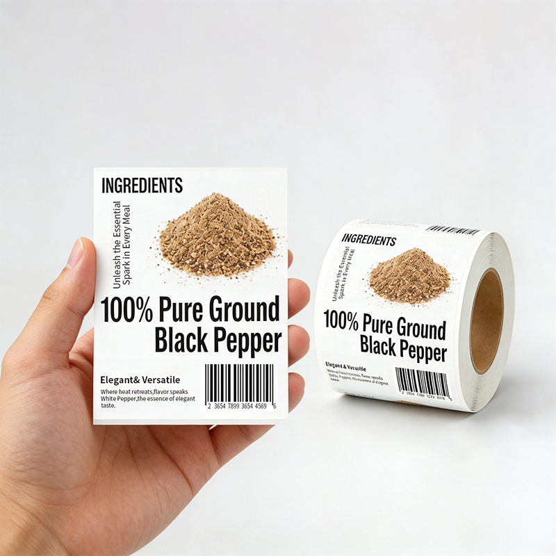 Spice & Seasoning Jar Bottle Labels Manufacturer
