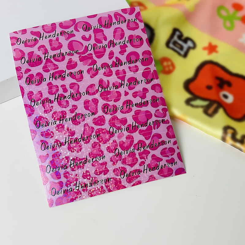 Custom Glitter Waterproof Die-Cut Vinyl Stickers Supplier