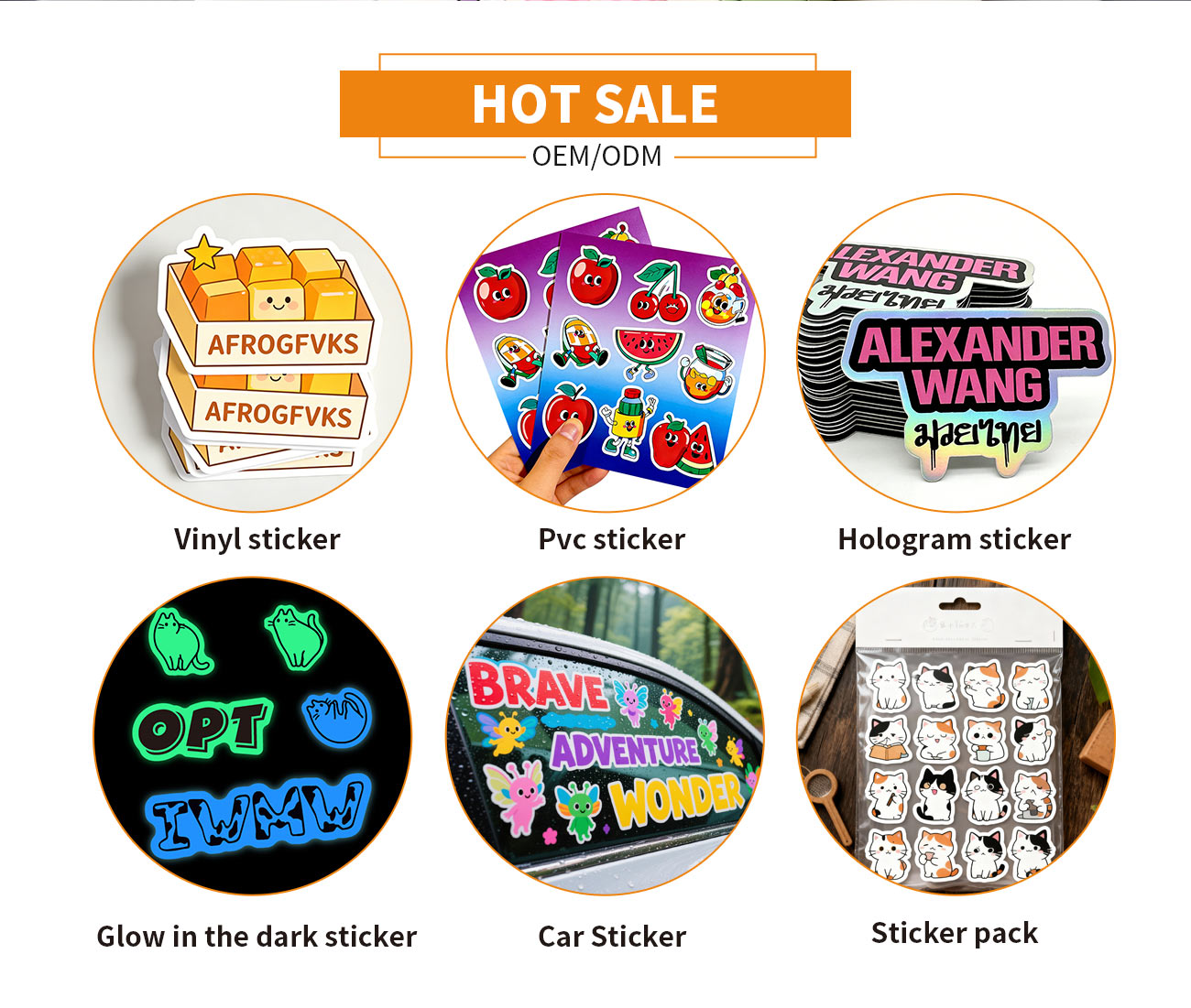 Waterproof decorative stickers with UV resistant protective coating
