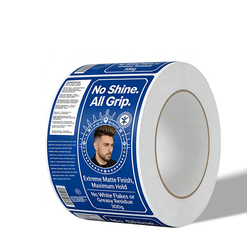 Hair Care & Hair Oil Bottle Labels Printing Supplier