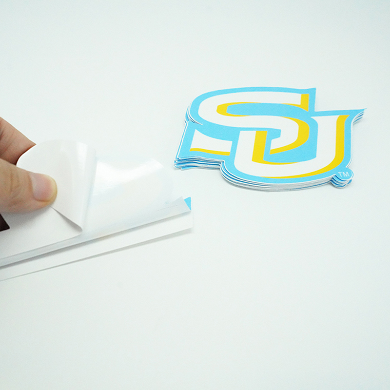 Custom Split-Back Easy Peel Vinyl Stickers Manufacturer
