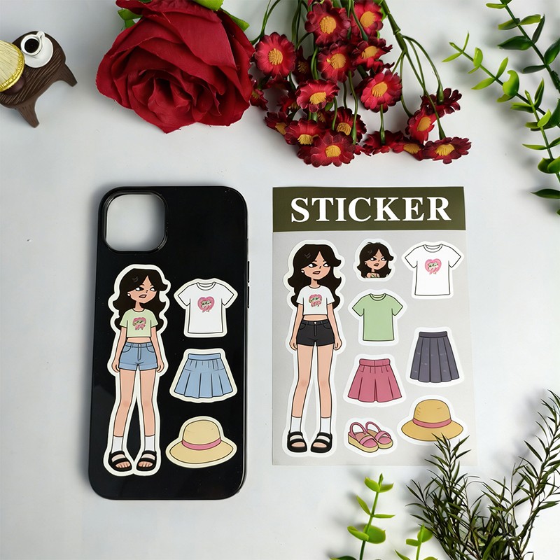 Wholesale Waterproof Kiss-Cut Die-Cut Sticker Sheets