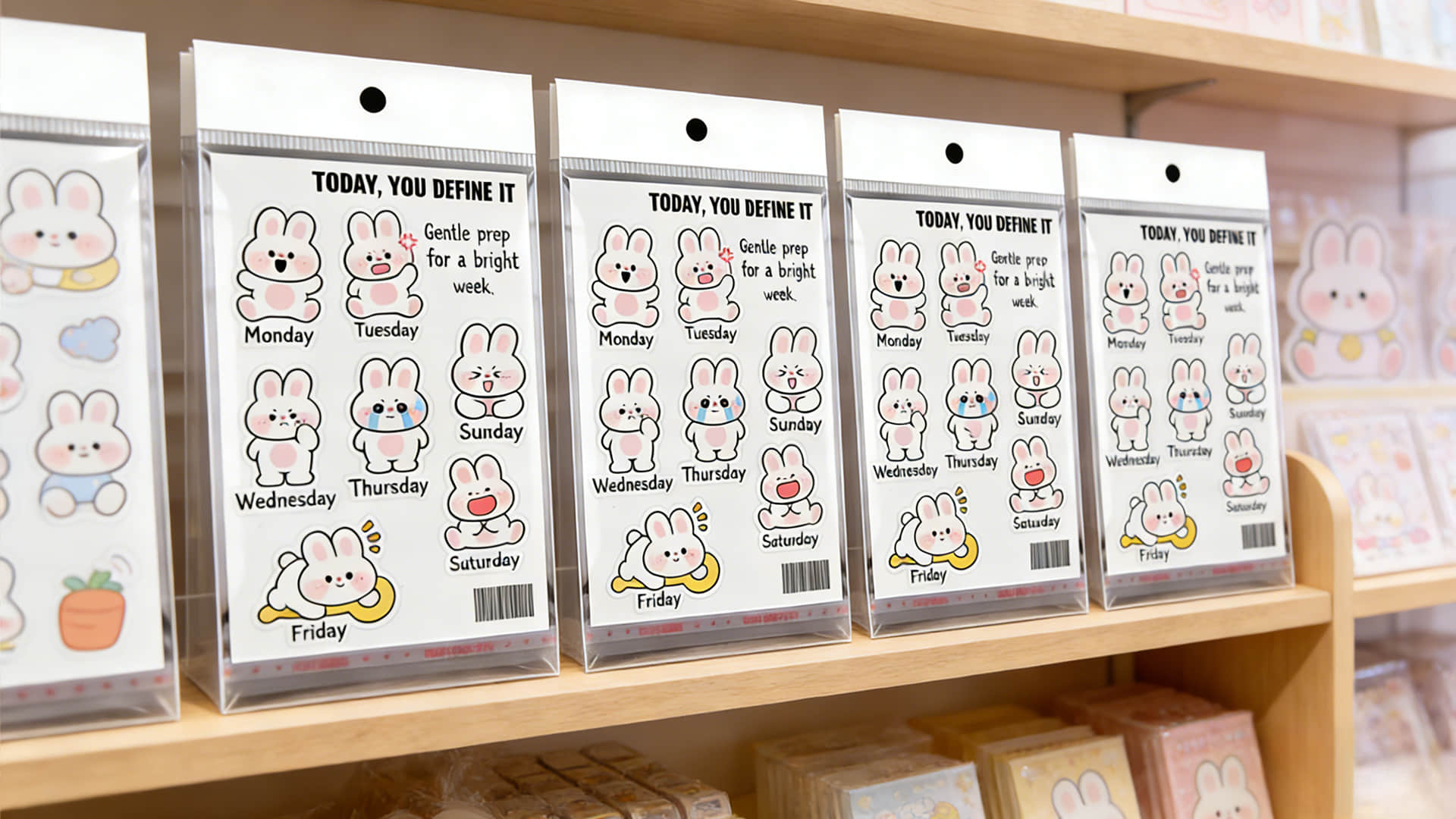 Custom Sticker Packaging Bags