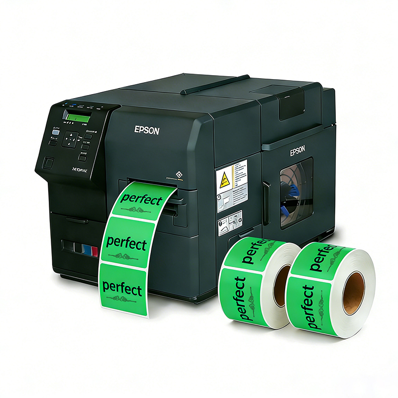 Blank Inkjet Printable Roll Label Stickers Manufacturer