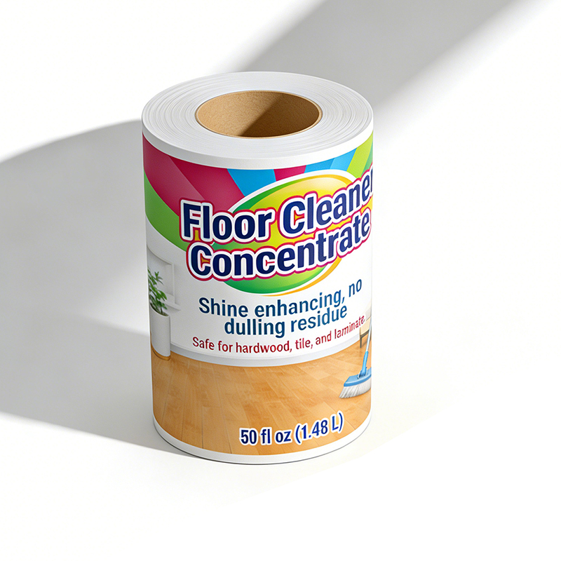 Floor Cleaner Bottle Label Stickers Manufacturer