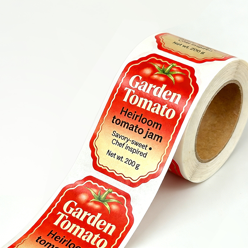 Jam Jar Labels for Food Packaging Manufacturer