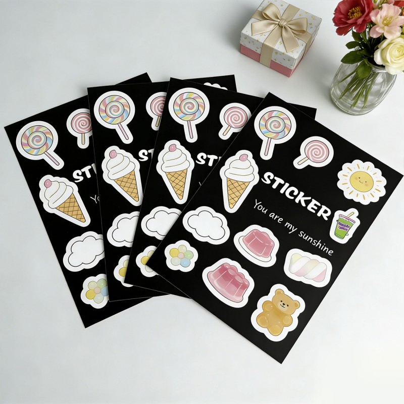 Journal & Planner Kiss-Cut Sticker Sheets Manufacturer