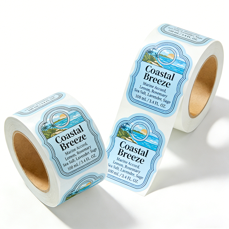 Synthetic Paper Perfume Bottle Labels Manufacturer