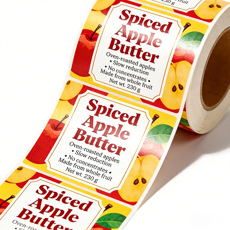 Jam Jar Labels for Food Packaging Manufacturer