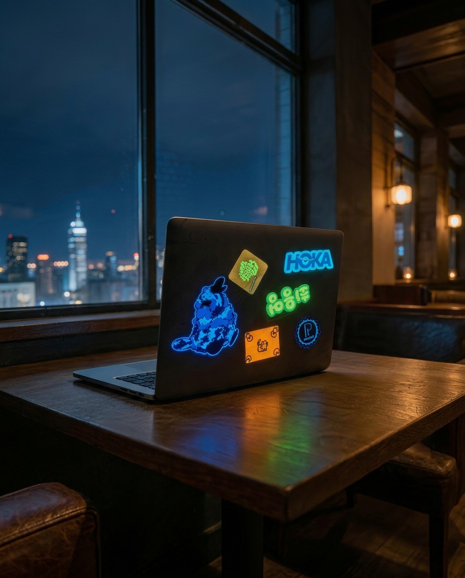 Glow In The Dark Sticker