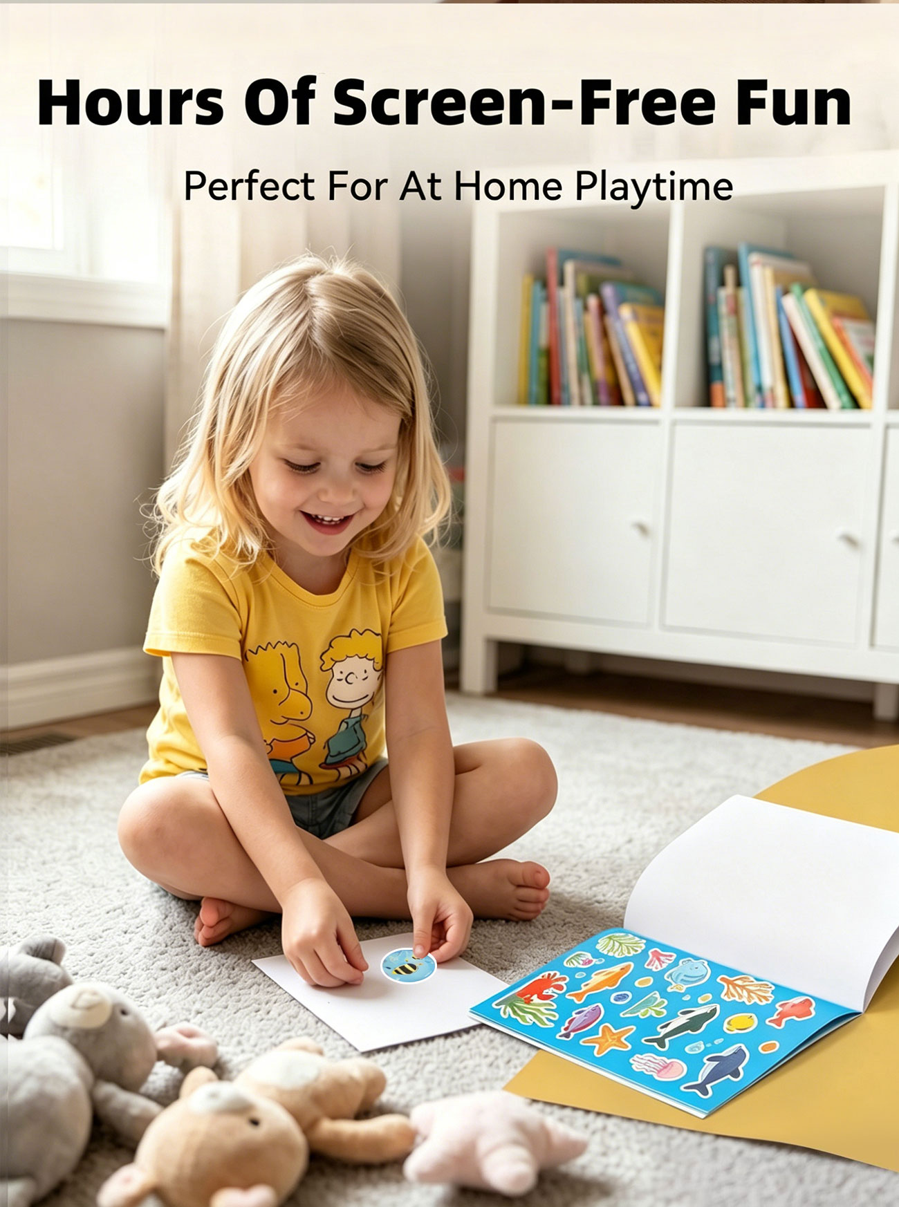Professional sticker book manufacturing specifications and packaging