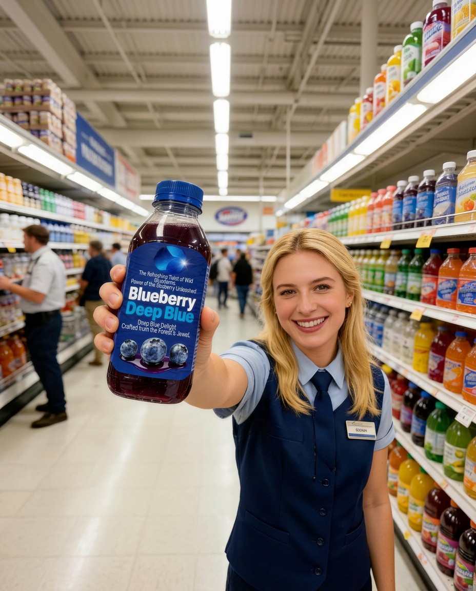 Beverage & Juice Label