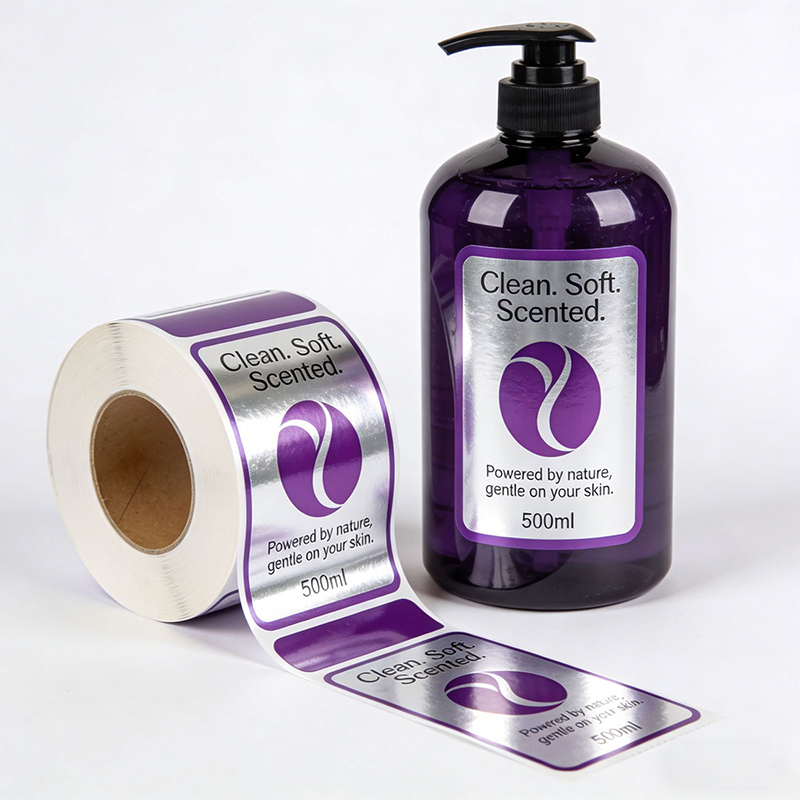 Waterproof BOPP Hair Conditioner Bottle Labels Manufacturer