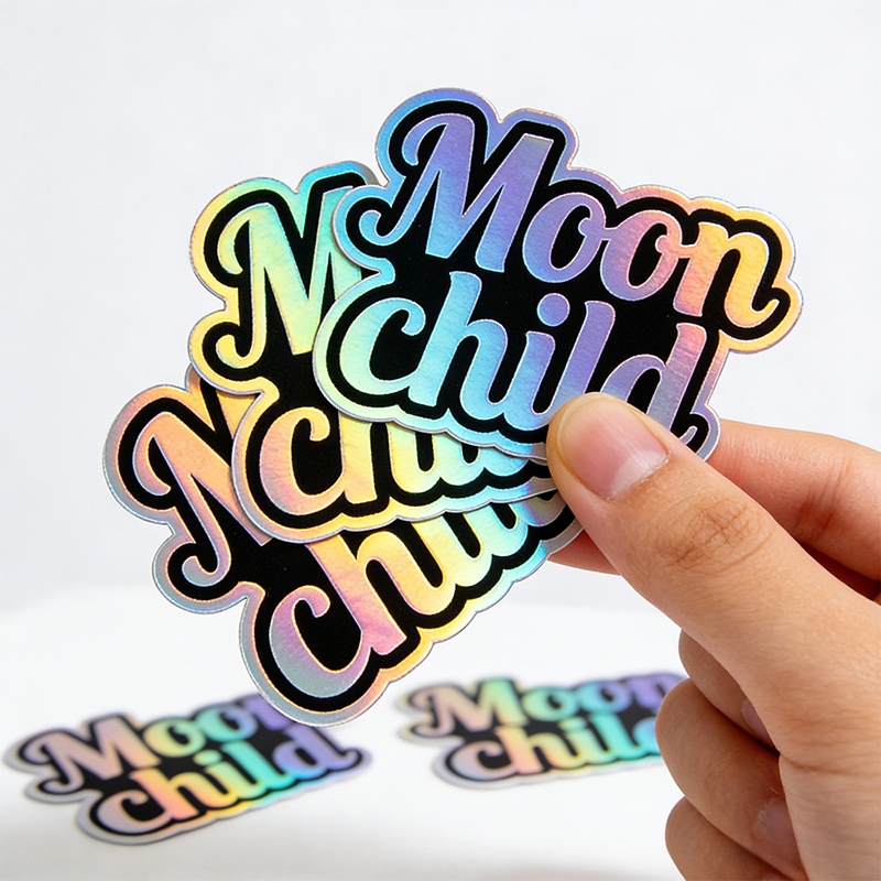 Custom Holographic Laser Vinyl Stickers Wholesale Supplier