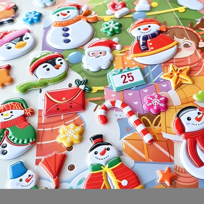 Custom 3D Puffy Foam Stickers for Kids Wholesale