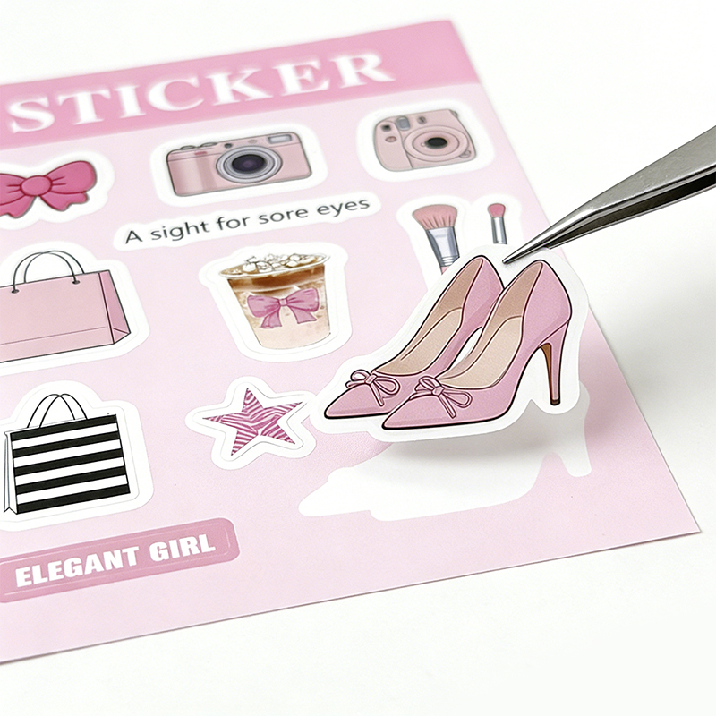 Wholesale Waterproof Kiss-Cut Die-Cut Sticker Sheets