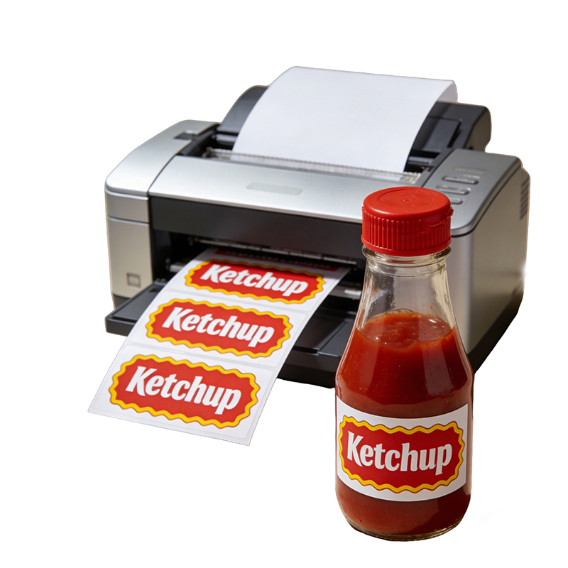 Blank Inkjet Printable Roll Label Stickers Manufacturer
