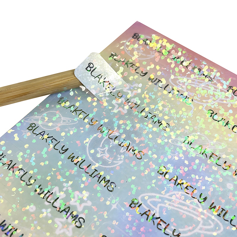 Custom Glitter Waterproof Die-Cut Vinyl Stickers Supplier