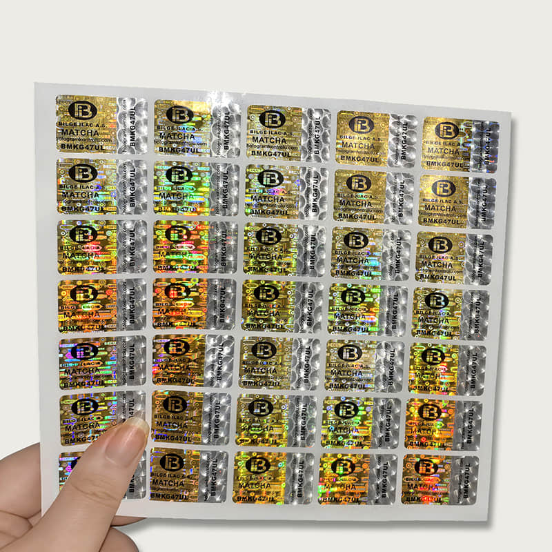 Custom Hologram Anti-Counterfeit Security Sticker Labels Wholesale