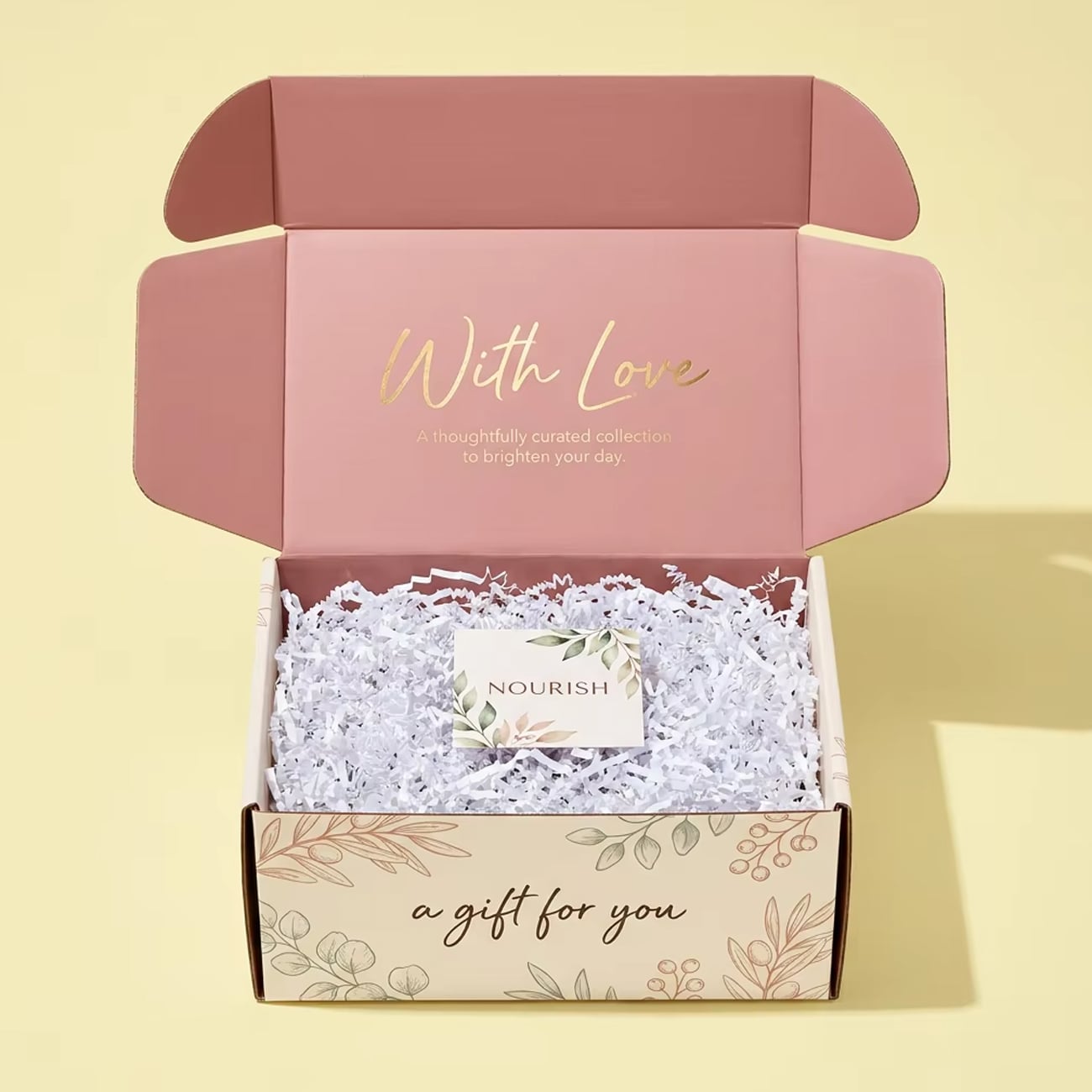 Boîte d’expédition en carton ondulé avec impression couleur personnalisée | Emballage e-commerce et boîte-cadeau pour déballage de marque