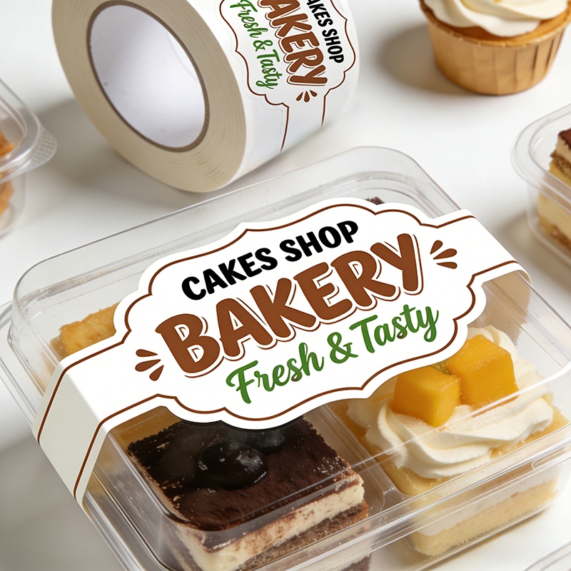 Food-Grade Labels for Sandwich, Cake & Bakery Packaging