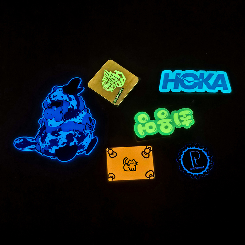 Glow-in-the-Dark Vinyl Stickers Manufacturer for Promotions