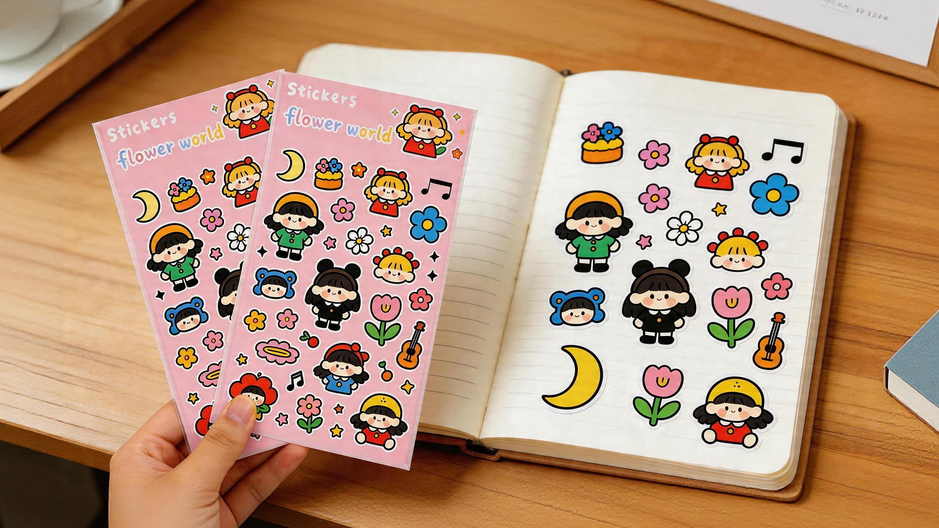 Custom Sticker-Kiss Cut Sticker Sheet