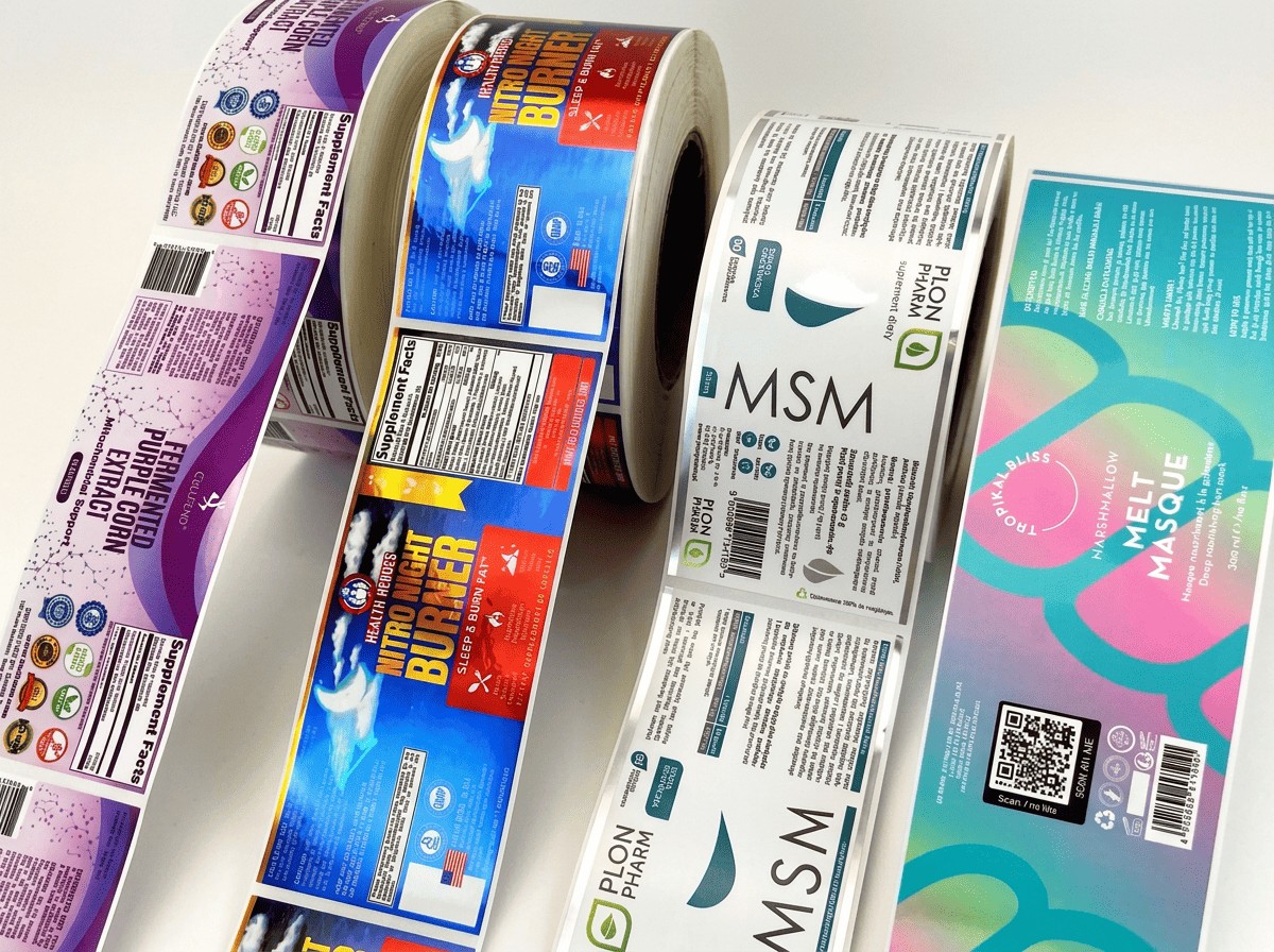 Health Supplement Label Video