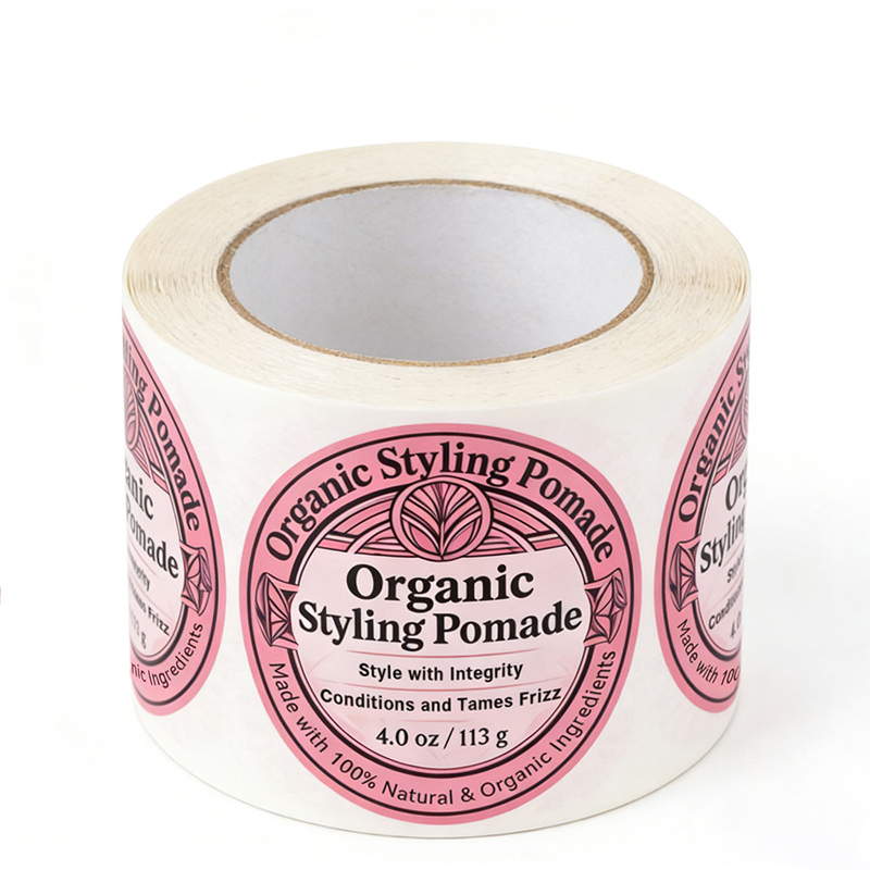 Hair Care & Hair Oil Bottle Labels Printing Supplier