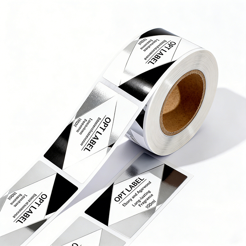 Custom BOPP Perfume Bottle Labels for Fragrance Packaging