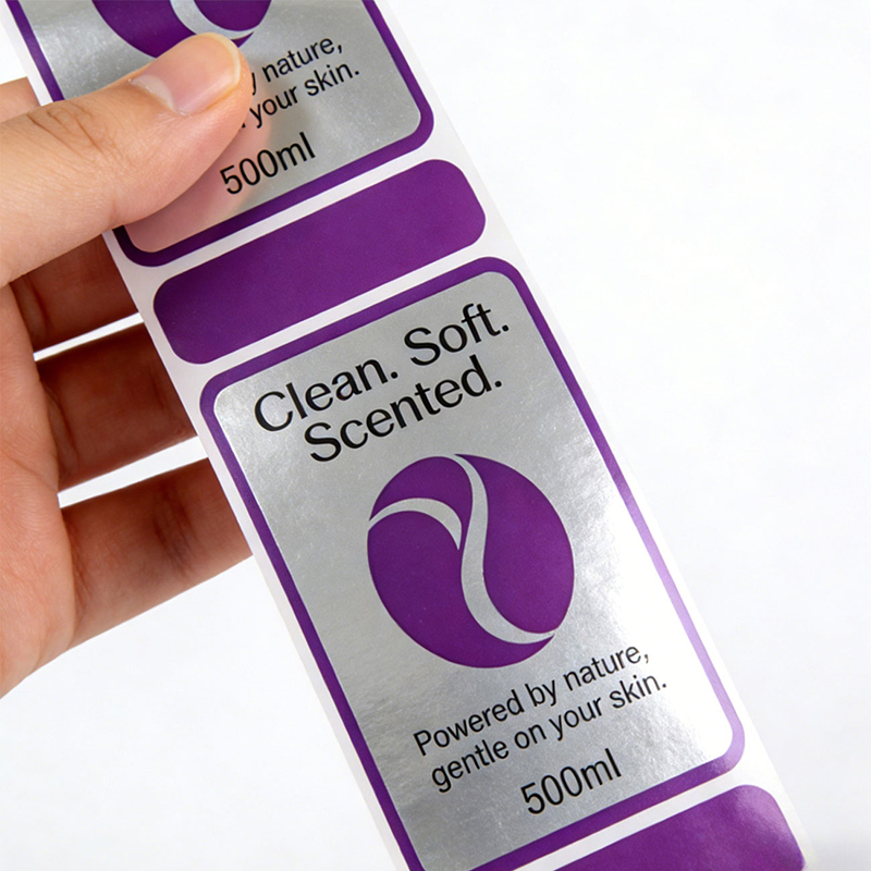 Waterproof BOPP Hair Conditioner Bottle Labels Manufacturer