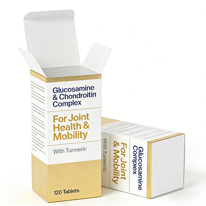 Custom Printed Vitamin & Supplement Packaging Boxes Supplier