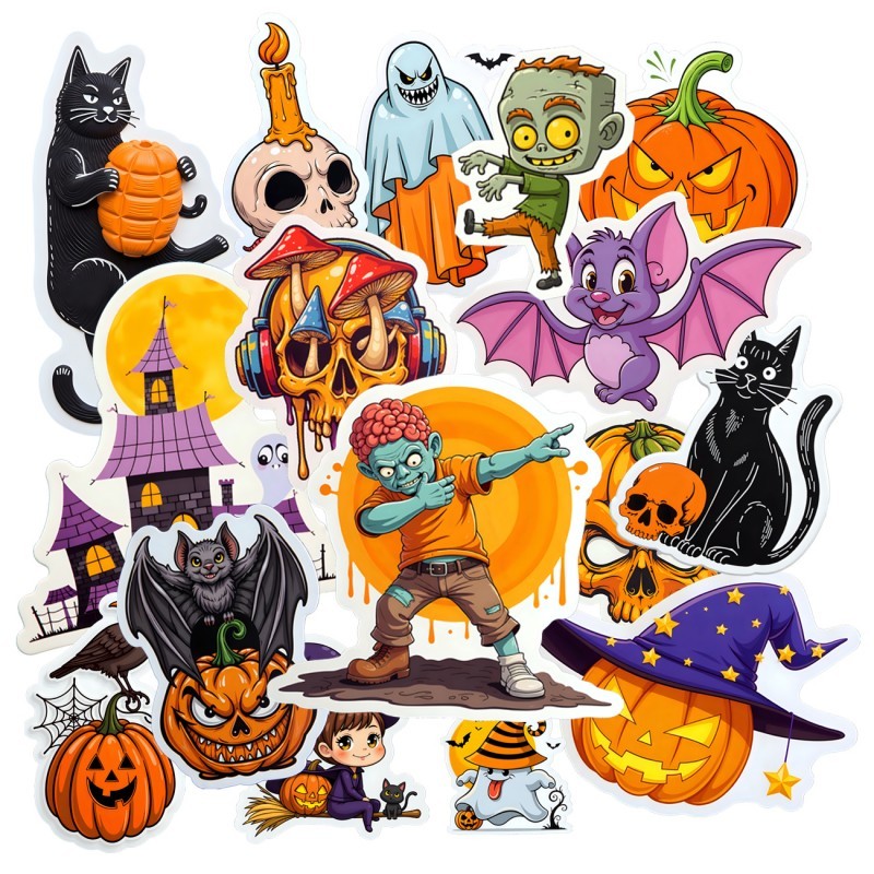 Holiday & Seasonal Die-Cut Vinyl Stickers Wholesale Supplier