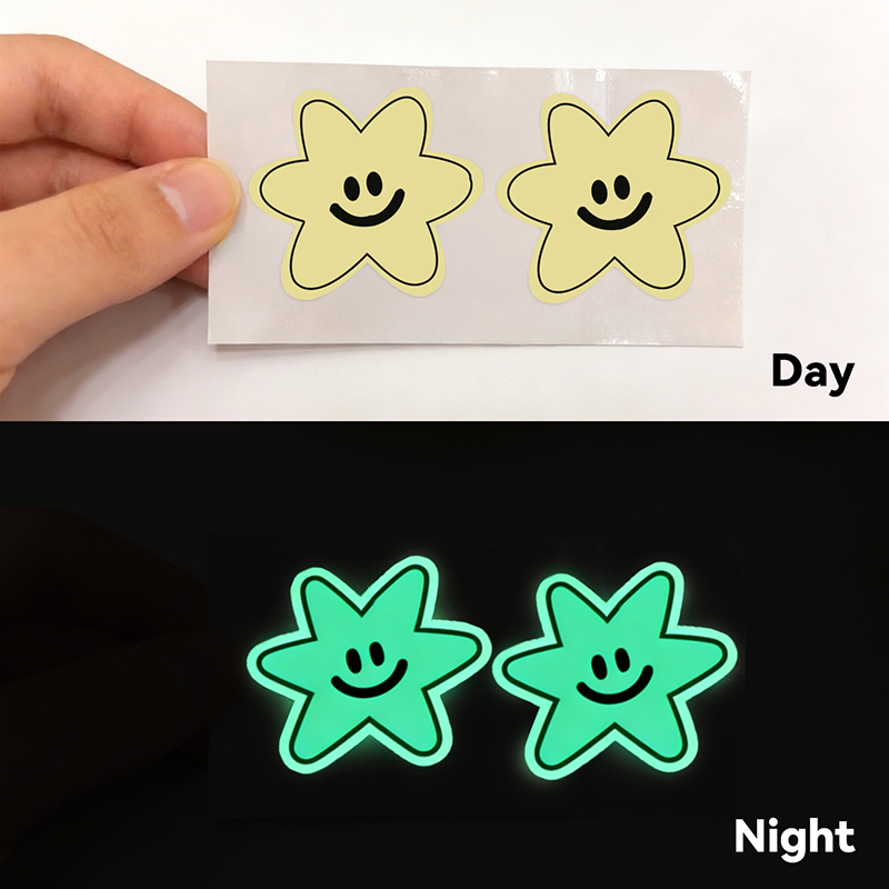 Glow-in-the-Dark Vinyl Stickers Manufacturer for Promotions