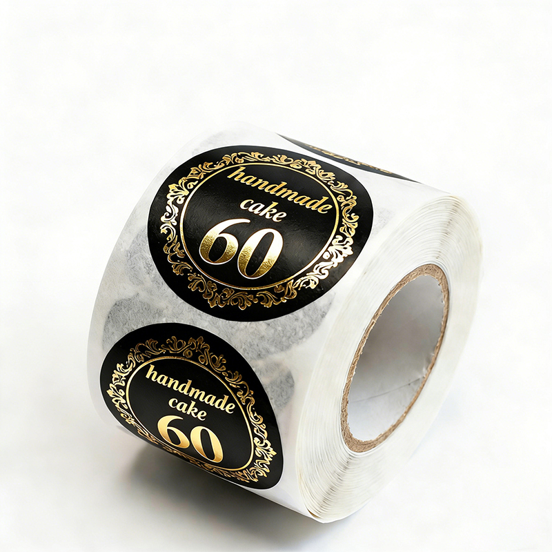 Custom Printed Waterproof Logo Stickers for Brand Promotion