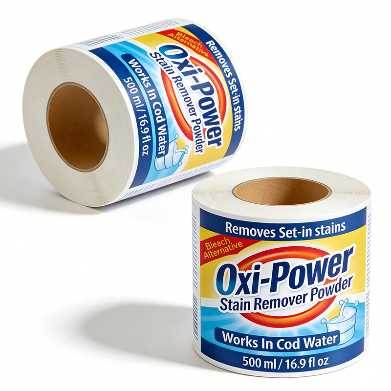 Home Cleaning Liquid Bottle Labels Printing Supplier