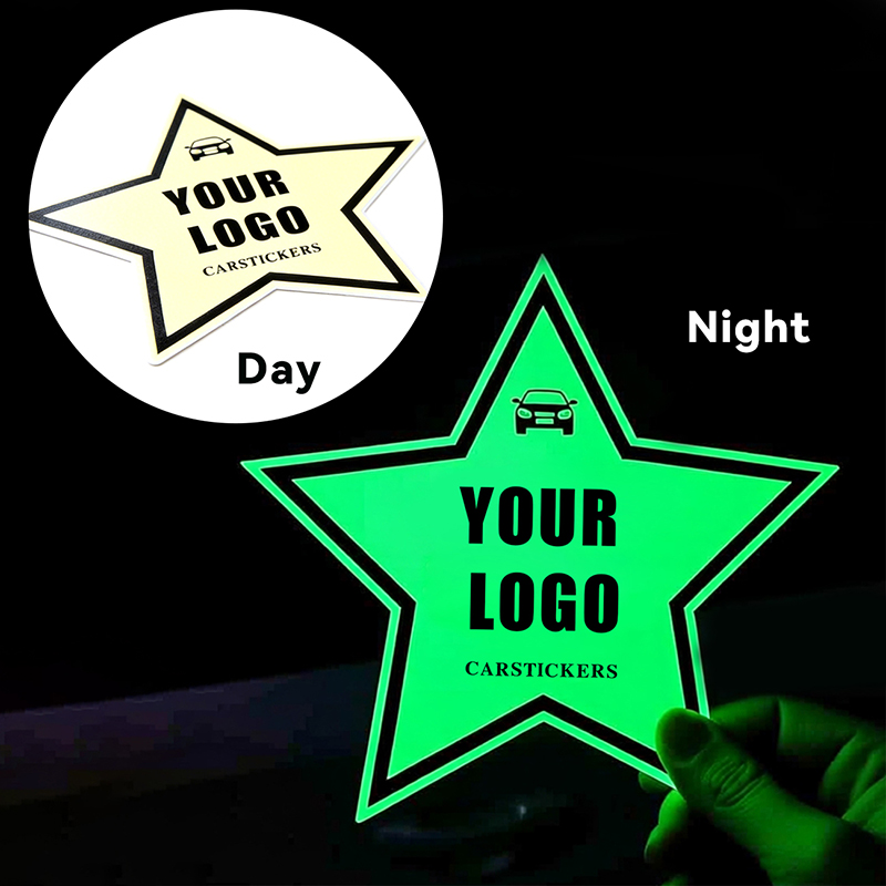 Glow-in-the-Dark Vinyl Stickers Manufacturer for Promotions