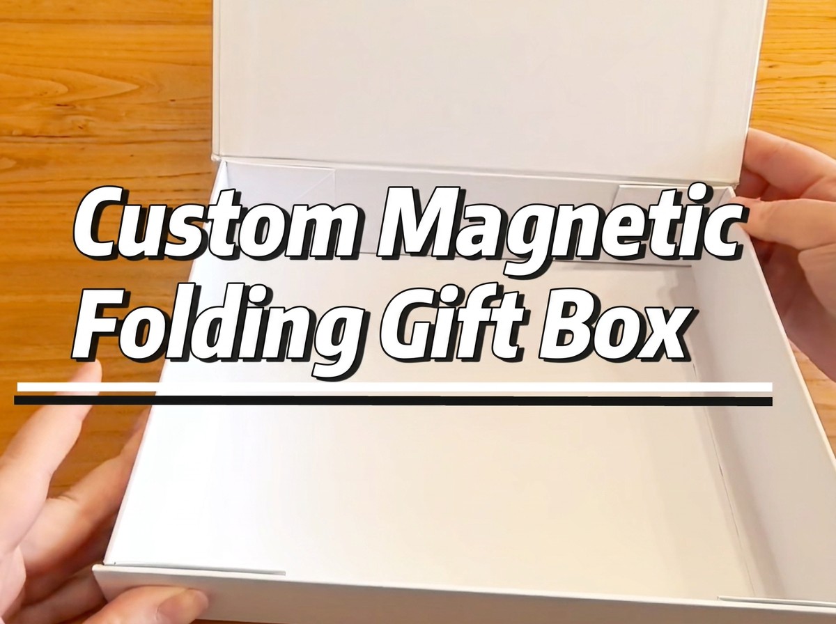 Custom Magnetic Folding Gift Box Video